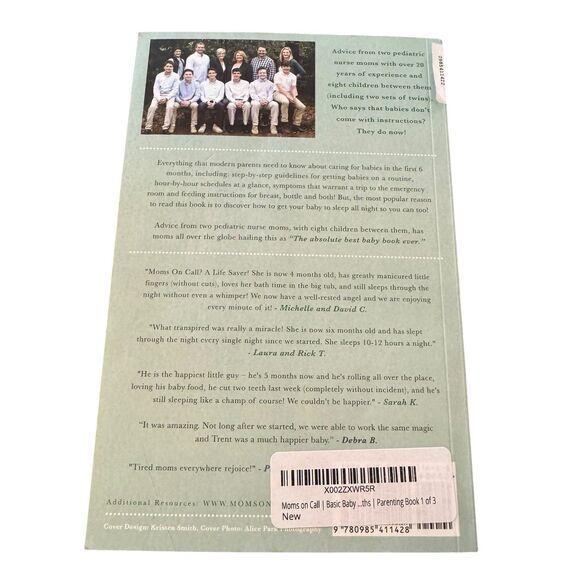 Moms on Call | Basic Baby Care 0-6 Months | Parenting Book - Picture 4 of 6